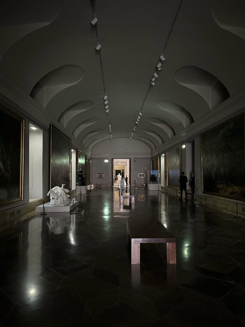 Museo del Prado vacío por el apagón