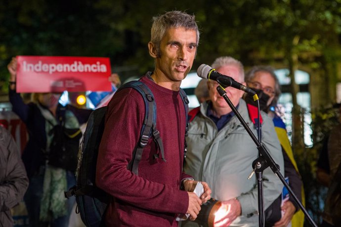 Archivo - L'activista Roger Español