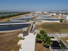 Archivo - Depuradora de El Prat de Llobregat.
