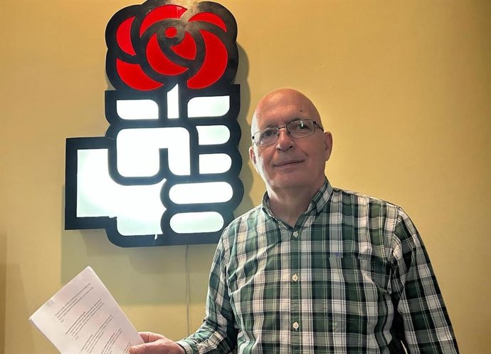 El secretario de Organización de la AMSO, Mario Peláez