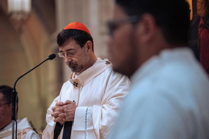 El arzobispo de Madrid, José Cobo, en una fotografía de archivo.