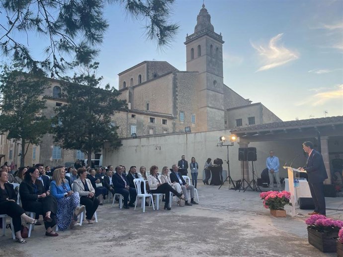 Acto en Porreres de entrega de los premios Sicted.