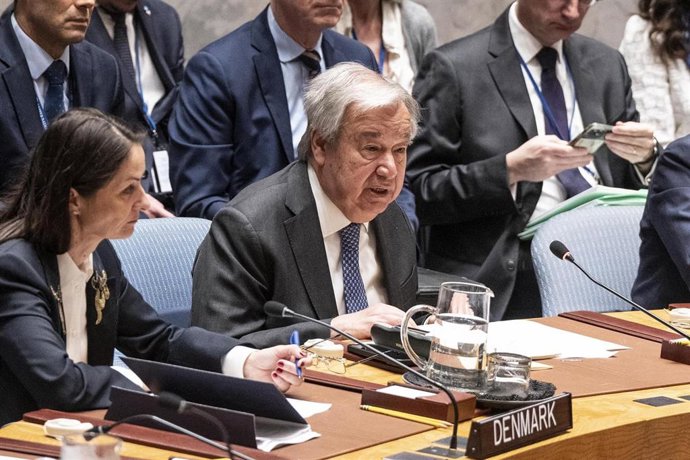 El secretario general de Naciones Unidas, António Guterres.