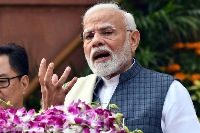 Archivo - Narendra Modi, primer ministro de India.