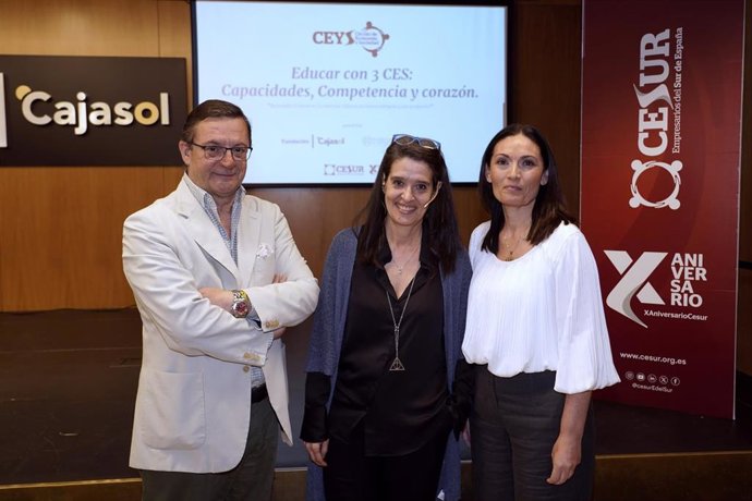 La profesora y especialista en inteligencia emocional e innovación educativa Mar Romera en el foro 'Educar con 3CES: Capacidades, Competencia y Corazón',
