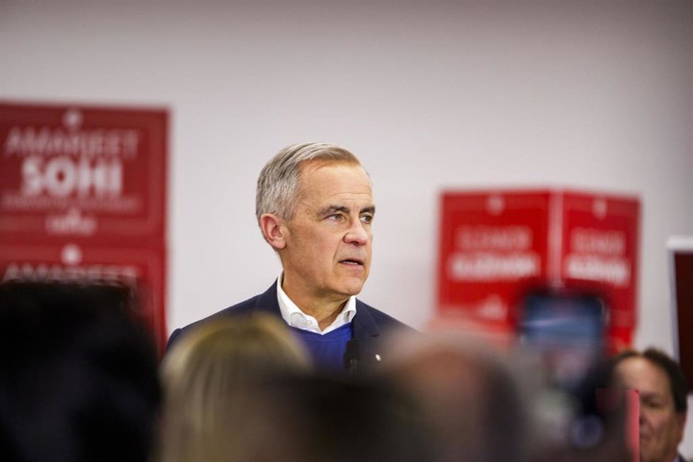 El primer ministro de Canadá, Mark Carney