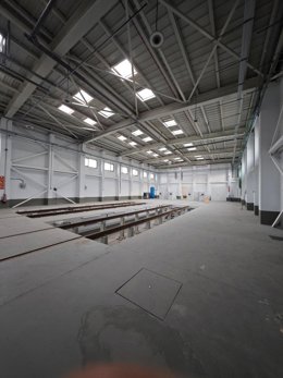 Imágenes de la base de mantenimiento de Fuencarral