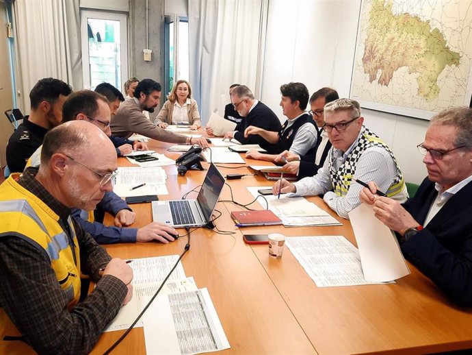 Reunión de esta mañana del CECOPI