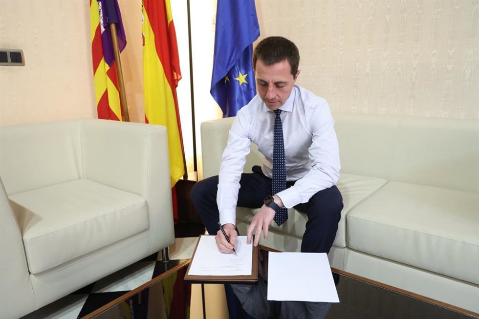 El presidente del Consell de Mallorca, Lloren Galmés.