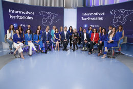Presentadores de los informativos territoriales de