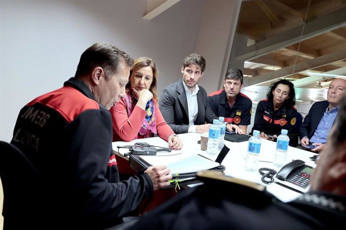 Imagen de archivo de una reunión del Cecopal de València