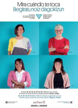 Cartel de la campaña.