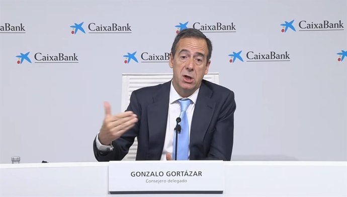 El consejero delegado de CaixaBank, Gonzalo Gortázar.