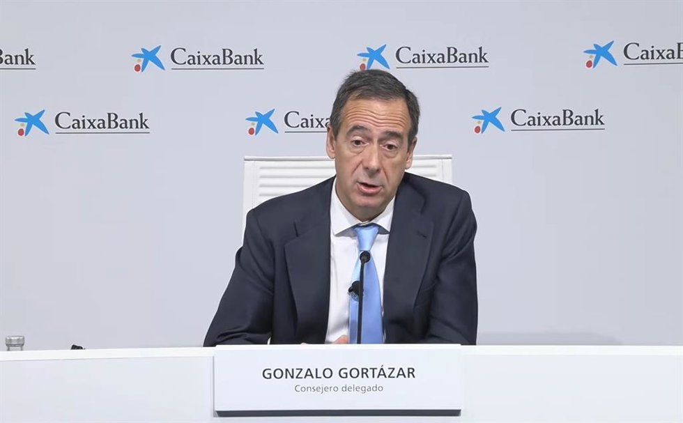El consejero delegado de CaixaBank, Gonzalo Gortázar.