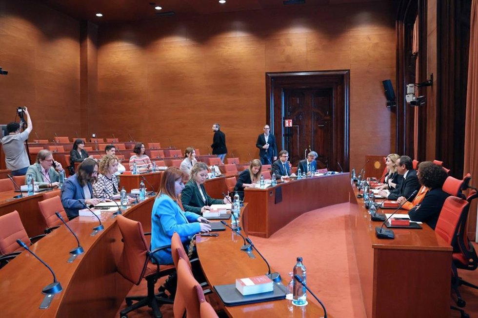 Reunión de la Junta de Portavoces del Parlament
