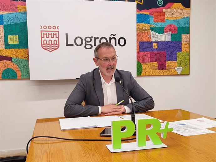 Rubén Antoñanzas, en la comparecencia ante los medios.