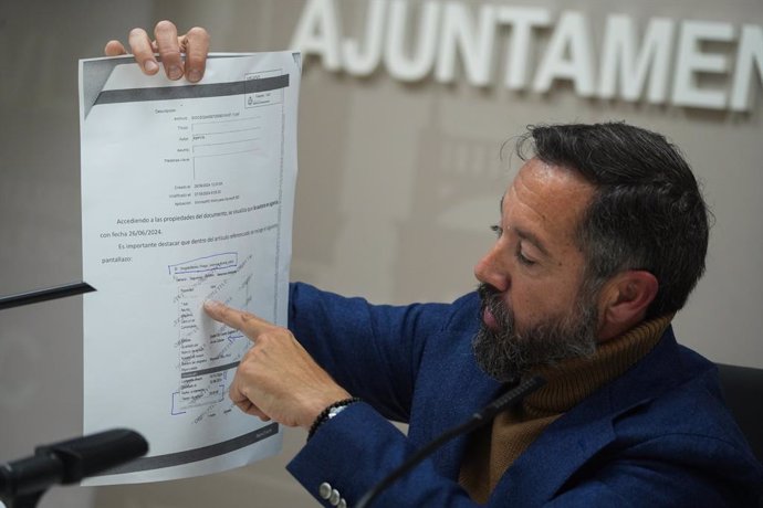 Archivo - Arxiu - El  regidor de VOX a l'Ajuntament de València, Juanma Badenas 