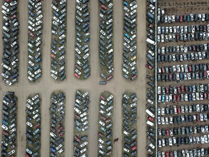 Desgüace de coches.