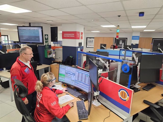 Sala Emergencias del 112 Canarias
