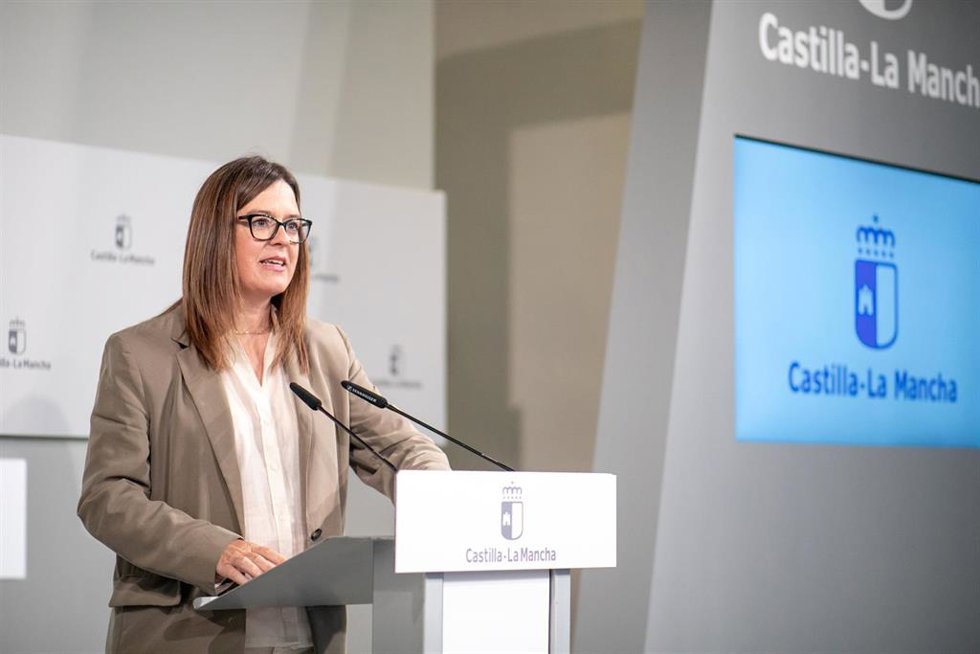 La consejera Portavoz del Gobierno regional, Esther Padilla