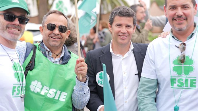 El nuevo secretario general de FSIE, Enrique Ríos,