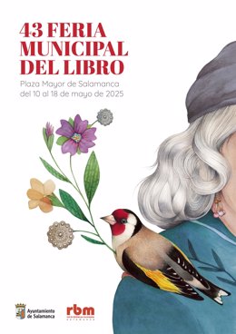 Cartel de la Feria del Libro de Salamanca.
