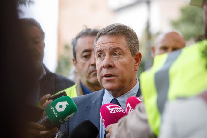 El presidente regional, Emiliano García-Page, en Cuenca.