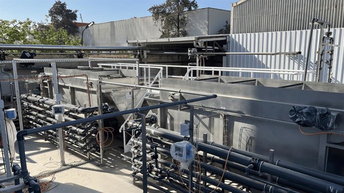 Planta de tratamiento de aguas de Taiba Food en Argelia, desarrollada por Lantania.