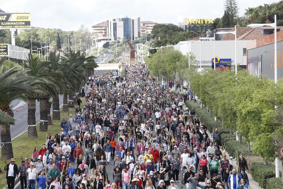 Archivo - Imagen de archivo de la Romería de la Santa Faz de 2024 en Alicante