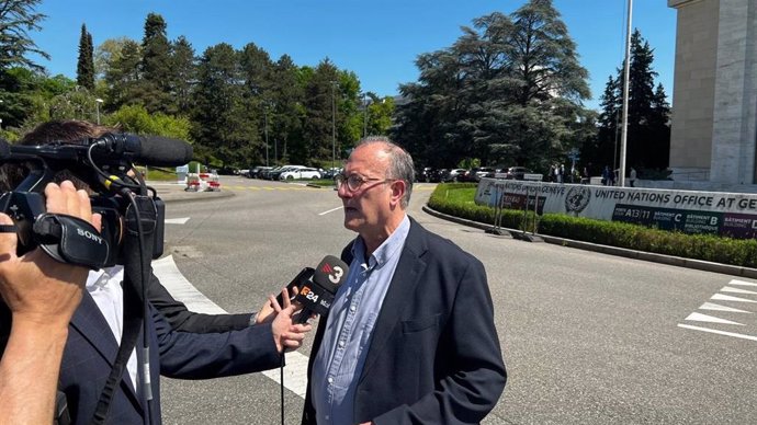 El presidente de Òmnium Cultural, Xavier Antich
