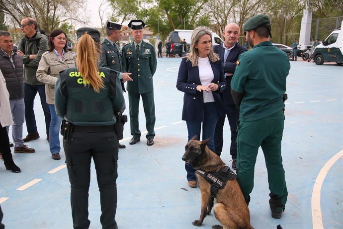 Milagros Tolón presenta el despliegue de la Guardia Civil para el Viña Rock.
