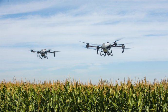 DJI Agriculture Drone T50 and T25