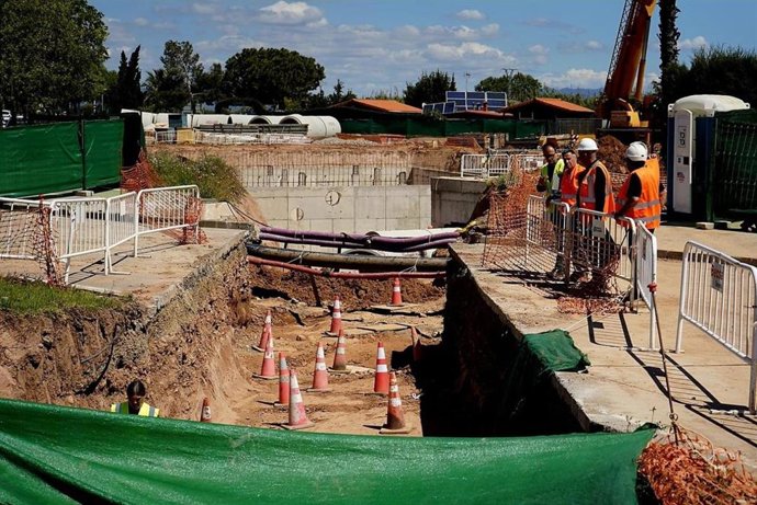 Hallan nuevos restos arqueológicos en las obras del gran colector de pluviales de Burriana