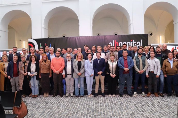 La Diputación de Badajoz presenta el Plan Diputación Contigo 2025 en el Hospital Centro Vivo.