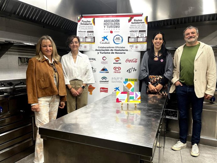 Presentación del Pincho Solidario en favor de Adacen