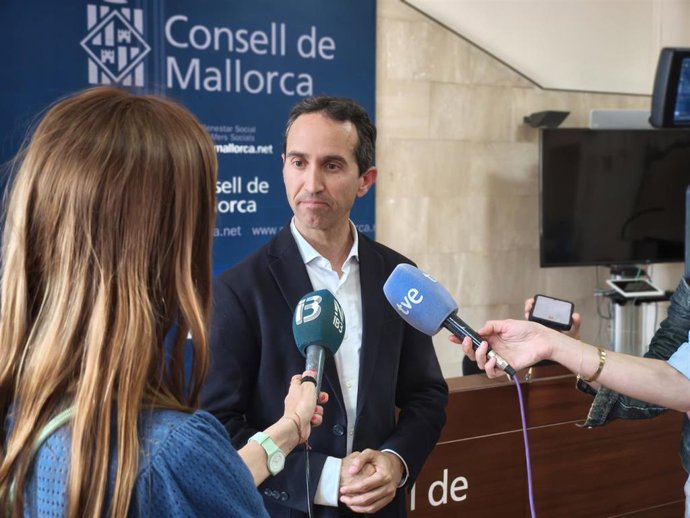 El presidente del Instituto Mallorquín de Asuntos Sociales (IMAS) y conseller insular de Bienestar Social del Consell de Mallorca, Guillermo Sánchez.