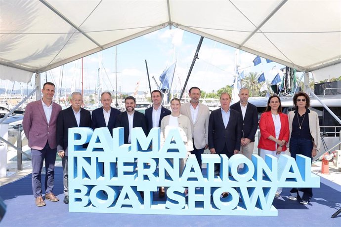 La presidenta del Govern, Marga Prohens, en la inauguración de la Palma International Boat Show.