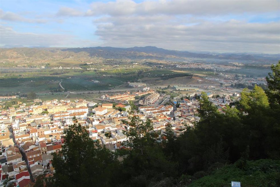 Archivo - Vista del municipio de Cártama.