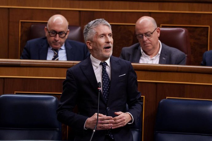 Archivo - El ministro del Interior, Fernando Grande-Marlaska.