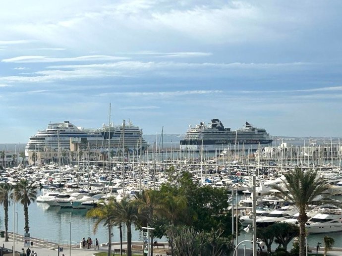 Cruceros en el Puerto de Alicante en una imagen de archivo