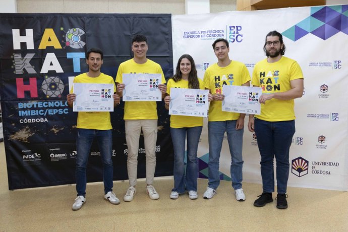 El equipo ganador del III Hackaton.