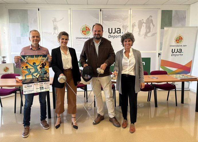 Presentación del X Torneo de Esgrima Ciudad de Jaén.
