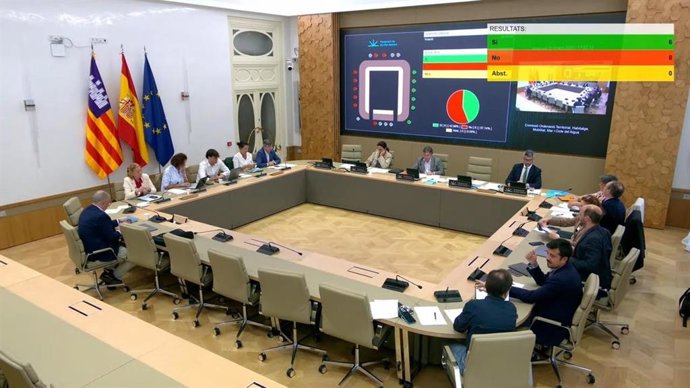 Votación de una de las PNL en la Comisión de Ordenación Territorial, Vivienda, Movilidad, Mar y Ciclo del Agua.