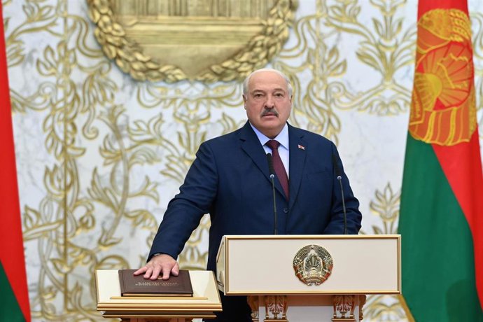 Archivo - El presidente de Bielorrusia, Alexander Lukashenko.