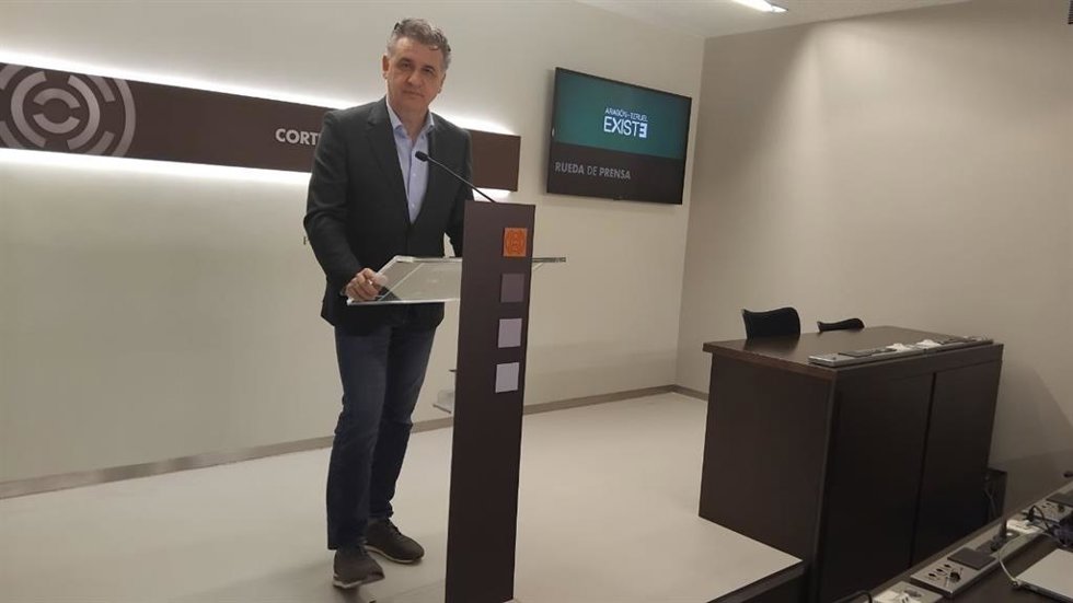 El diputado autonómico de Aragón-Teruel Existe, Joaquín Moreno.
