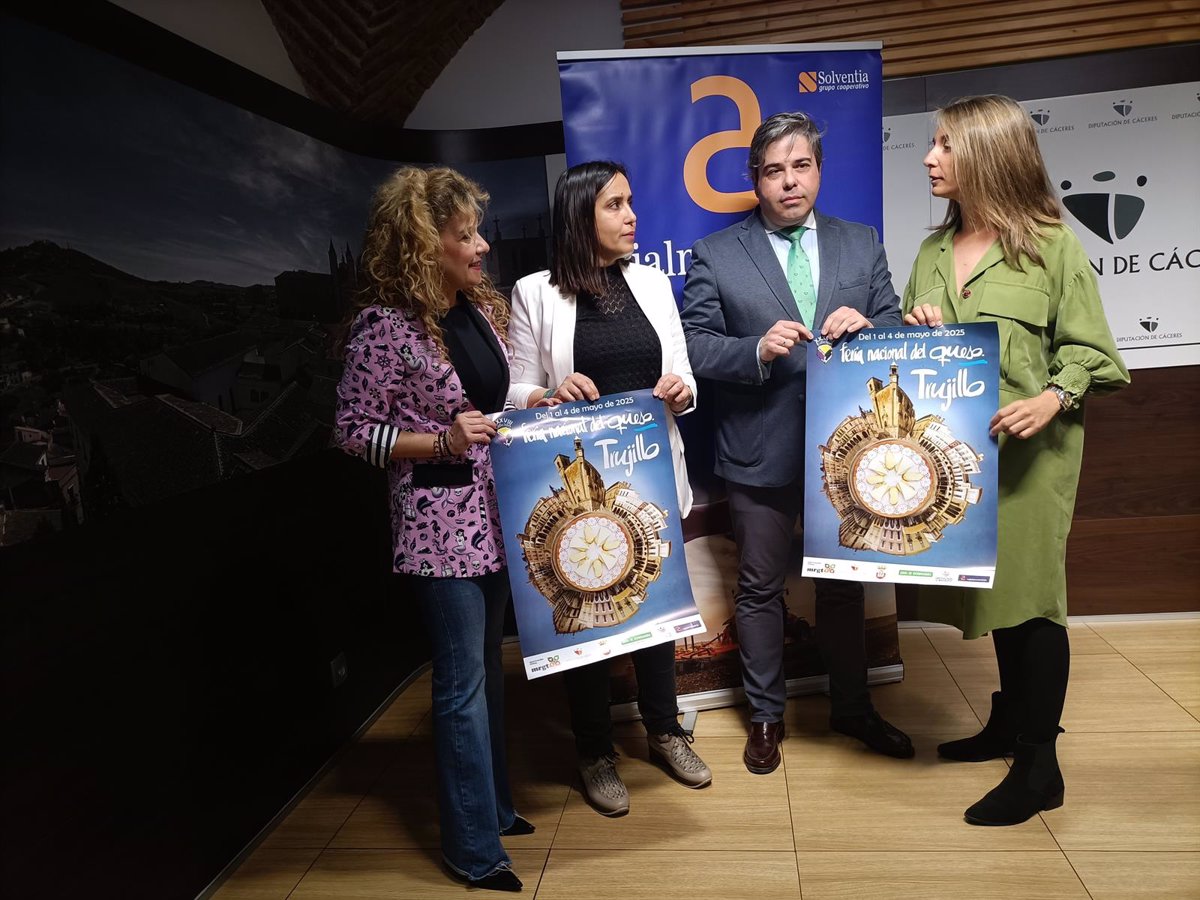La Feria del Queso de Trujillo arranca este jueves con la participación de 80 queserías de todo el país