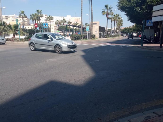 Archivo - Confluencia de la Rambla Federico García Lorca con Poeta Paco Aquino, donde se produjo el accidente.