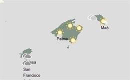 Predicción meteorológica para hoy, jueves 1 de mayo, en Baleares