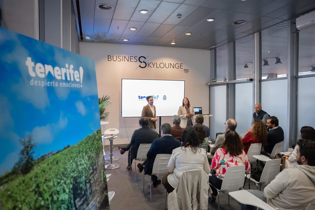Promotion of Tenerife at the Madrid Open