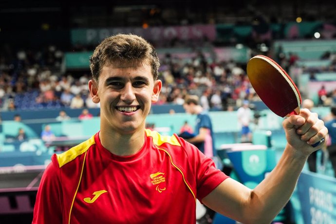 Archivo - Ander Cepas durant els Jocs Paralímpics de París
